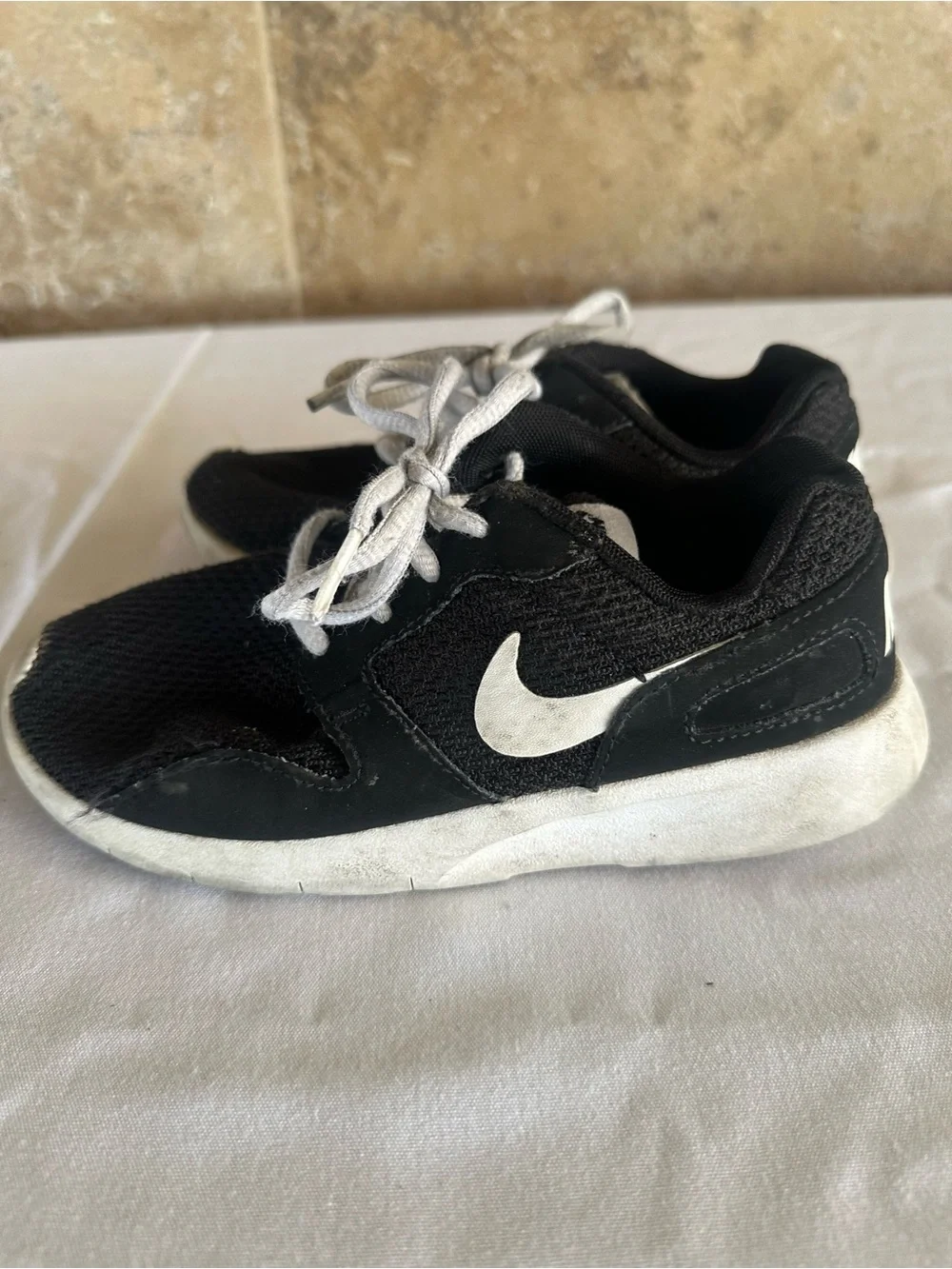 Nike Kids Black and White Sneakers - Lightweight Play Shoes